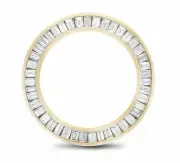 Ladies 1.75CT Baguette Diamond Bezel 14KY For Rolex 26MM Datejust, President