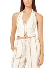 L*Space Beach House Linen-Blend Pant