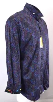 NEW Robert Graham ARCHETYPE Baroque Sports Dress Shirt 3XL