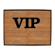 Vip White - Funny Novelty Doormat Man Cave Floor mat