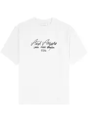 Axel Arigato Logo-print Cotton T-shirt - White L