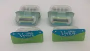6 Gillette Embrace Razor Blades Cartridges Refills Fits Venus Breeze Olay Swirl