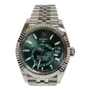 Rolex Sky-Dweller 336934 Stainless Steel Green 42mm Jubilee
