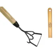 Dewit Garden Tools Ash Hardwood Handle Stirrup Garden Hoe Long Handle Cultivator