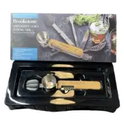 Brookstone Bartender's 10 In 1 Cocktail Tool Perfect For Parties New In Box