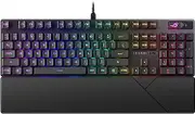 ASUS ROG Strix Scope II RX Gaming Keyboard, IP57, Dampening Foam, Pre-lubed ROG RX Blue Optical Switches, PBT Keycaps, Multi-Function Controls, Xbox Game Bar Function hotkeys, RGB-Black