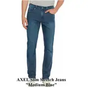 Buffalo David Bitton Men's Axel Slim Stretch Jeans Color Blue Size 40x30