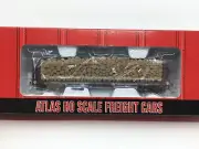 HO Atlas 1606-3 Santa Fe GSC Pulpwood Bulkhead Flat Car ATSF #92999 BRAND NEW