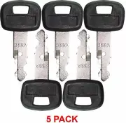 (5) Key For Kubota Mini Excavator, Backhoe, Skid Steer, Track Loader 459A