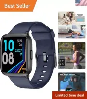 Stylish Activity Tracker with Heart Rate Monitor - 50m Waterproof Smart Watch