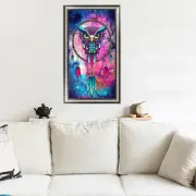 DIY 5D Diamond Embroidery Owl Rhinestone Painting Cross Stitch Home Decor