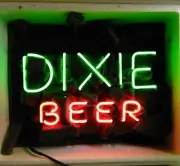 Dixie Beer 20"x16" Neon Sign Bar Lamp Beer Light Night Party Show Decor