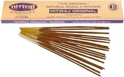 Nitiraj The Original Natural Masala Incense Slow Burning 1 Hour per Stick