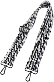 [UMILY] Wide Shoulder Strap Adjustable Replacement Belt Guitar Style Cross body Handbag Purse Strap