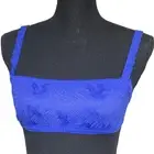 Aerie Cobalt Electric Blue Coral Lace Bandeau Bralette - S