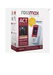 Rossmax SB210 Fingertip Pulse Oximeter with Artery Check Technology Bluetooth