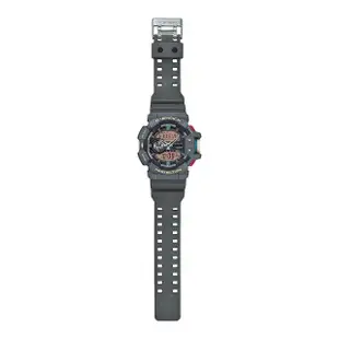 【CASIO 卡西歐】G-SHOCK 復古色彩雙顯手錶(GA-400PC-8A)