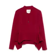[Roland Mouret] Roland Mouret Peplum Jacket 6 UK RED