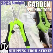 2x Gardening Scissors Pruning Shear Professional Portable Garden Plant Decateur