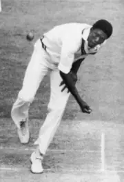 West Indies Cricket Great Joel Garner 1980S No 66 Old Photo