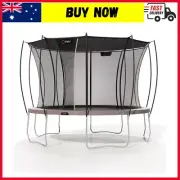 VULY Ultra 2 Large 12ft Trampoline with Enclosure - Round Kids Bundle w/ Shade..