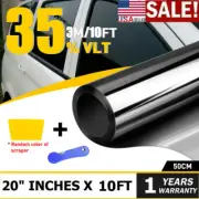 10FT Uncut Roll Window Tint Film 35% VLT 20" x 10'ft Feet Car Home Office Glass