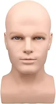 Mannequin Heads for Wigs Male Mannequin Head for Mask Display Foam Man