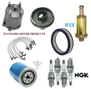 Tune Up Kit Filters Cap Spark Plugs Wire For FORD MUSTANG L4 2.3L; 2 Bbl 1979 (for: Ford)