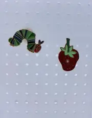 Eric Carle The Very Hungry Caterpillar Collectible Enamel Pin Set