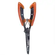 Multi Function Stainless Steel Fishing Pliers Scissors Cutter Hook Remover Tool Orange