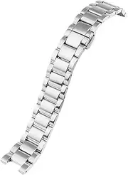 [BHUTMPJK] HPEPGCUCNT Notch Stainless steel Watch Strap Fit For Rossini Fit For GC Fit For MK Fit For Three-Eye MK6985 Watch Women's WatchBand 16 * 8mm 18 * 10mm 20 * 11mm Bracelet