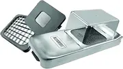 Alligator Vegetable Chopper with Container | Food, Salad, Veggie Dicer, Manual Onion Chopper Vegetable Cutter | 3 Stainless Steel Blades Included | Perfect for Kitchen Prep