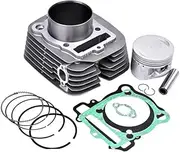 Motorcycle Cylinder Head Overhaul Mat Piston Rings Gasket Top End Kit For YFM35RXL YFM35RW-C YFM35RX YFM35RXGY RAPTOR 350