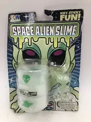 SPACE ALIEN SLIME (Fun Express) Glow-in-the-Dark SLIME NEW Goo ET UFO RARE