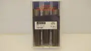 LAWSON GOLD FINISH TAP SET OF 3, 1-8, 61074, 4 FLT, AH, HSS~NIB