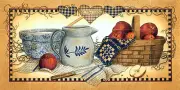 Art Colorful Still Life Tumbled Marble Mural Backsplash Bath Tile #39