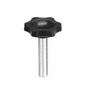 Clamping Handle Screw Knobs Handle Star Knob M8 x 40mm Male Thread