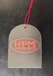 HPM Air Freshener Car Home Office "TOMB STONE" Black Ice Scent (4 Pack)