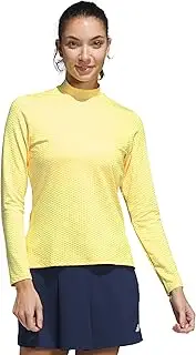 [adidas] Women's Beyond Two Tone Mesh Long Sleeve Shirt