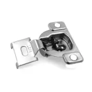 50 Pcs (25 Pairs) - 1/2" Overlay Face Frame Concealed Cabinet Door Hinges