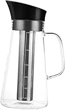 Mikinona Cold Brew Coffee Pot Large Capacity Heat-Resistant for Tea Cold Brew Restaurant