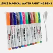 Magical Water Painting Pen Magic Doodle Drawing Pen 12Color with SPOON