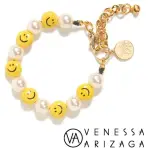 【VENESSA ARIZAGA】GIGGLES PEARL BRACELET 笑臉手鍊 珍珠手鍊(美國紐約)