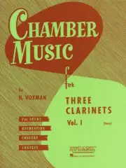 Chamber Music for Three Clarinets Vol. 1 Easy Ensemble Collection 004474550