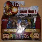 Minimates MARVEL "COWBOY DISGUISE TONY STARK (IRON MAN) and ALDRICH KILLIAN"