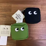 ANYA HINDMARCH for UNIQLO Collabs Packable Tote Bag w Charm 1 GREEN + 1 BLACK