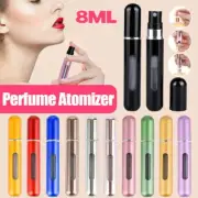 8ML Travel Portable Mini Refillable Perfume Atomizer Bottles Spray Pump Scent AU