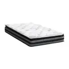 Single Mattress Cool Gel Foam Bonnell Spring Pillow Top 22cm
