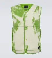 [Y-3] Y-3 Wool-bend fleece vest AU 96 white