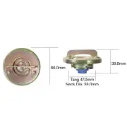 Tridon Non Locking Fuel Cap Metal Bayonet 38mm for Nissan 280ZX HGS130 Urvan E23